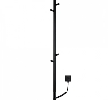 Полотенцесушитель электрический PRIMUM.E2 L.15x140.H4.Таймер. Муар чёрный