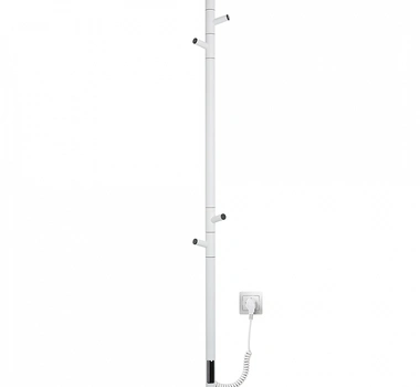 Полотенцесушитель электрический PRIMUM.E2 L.15x140.H4.Таймер. Муар белый